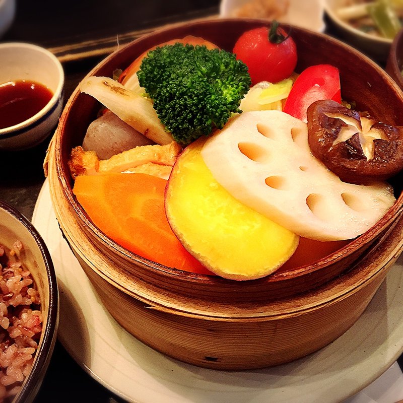 季節のせいろ蒸し(あげは)