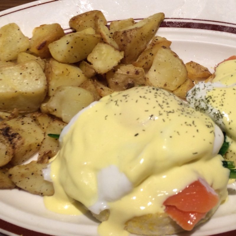 エッグベネディクト(スモークサーモン(Eggs 'n Things 銀座店)