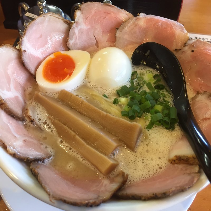 ふわまる塩チャーシューメン(僕家のらーめん おえかき )