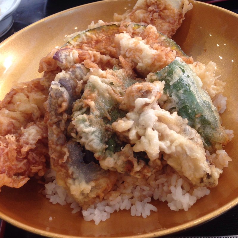 特大穴子天丼(はな房)