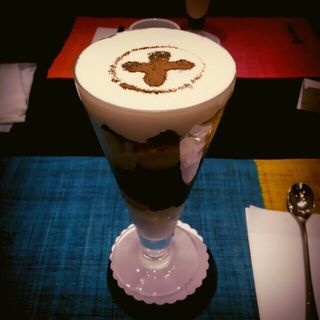 まるとパフェ ほうじ茶(中村藤吉京都駅店)