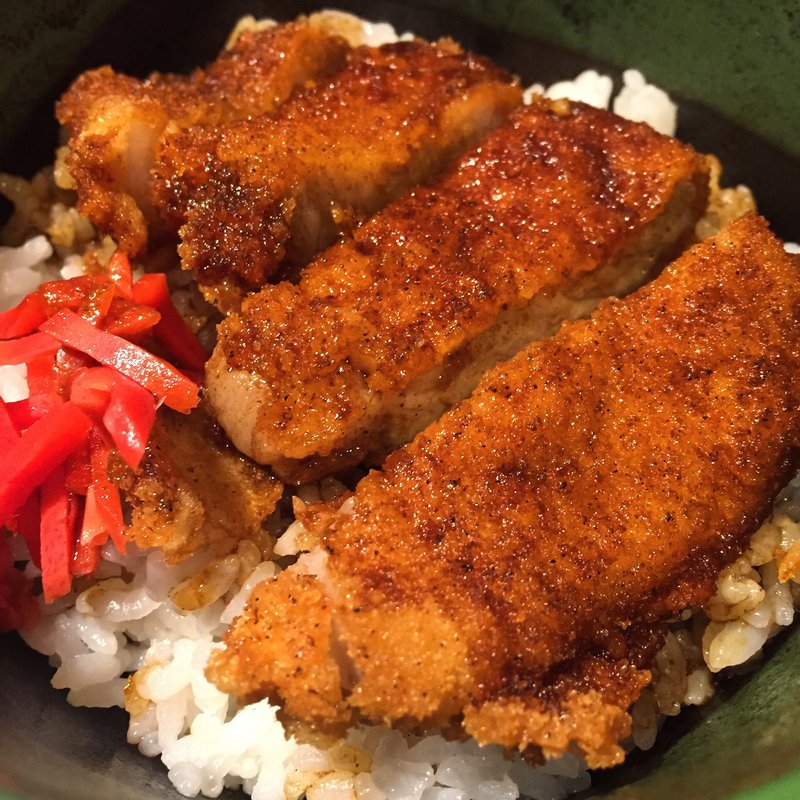 ハーフソースカツ丼(一寸亭 本店 （ちょっとてい）)