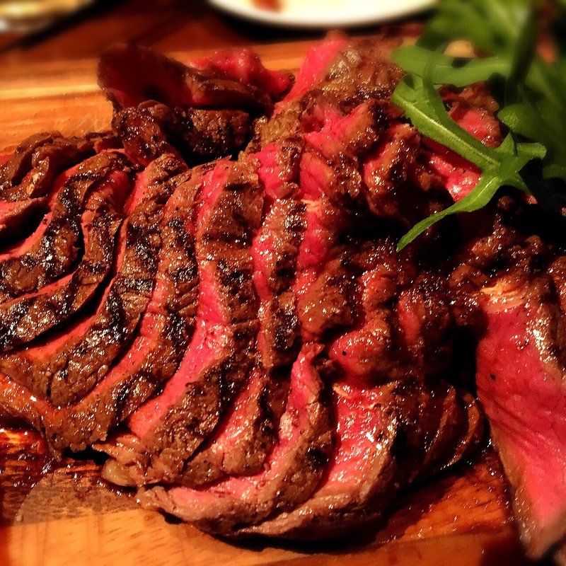 特注アンガス牛ステーキ(ダンチキンダン （DANCHICKENDAN WATER CITY）)