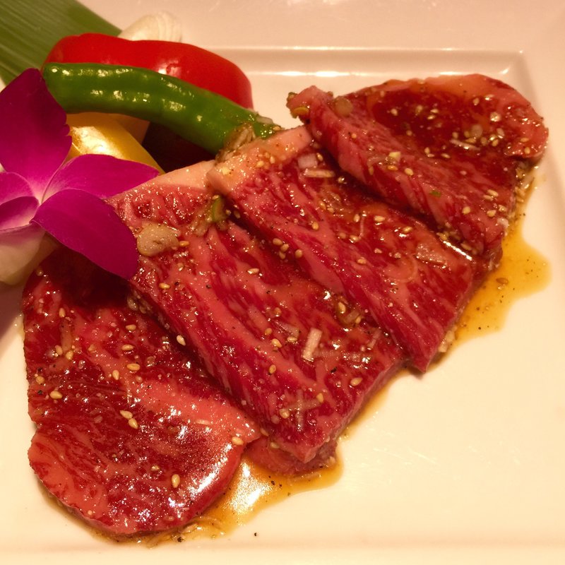 上ロース焼き(游玄亭 西麻布本館)