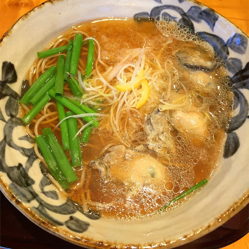 牡蠣そば(国分寺そば)