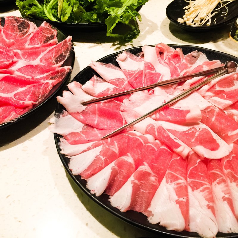 ポークベリー(Little Sheep Mongolian Hot Pot)