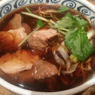 鴨煮込みそば(軽井沢 川上庵)