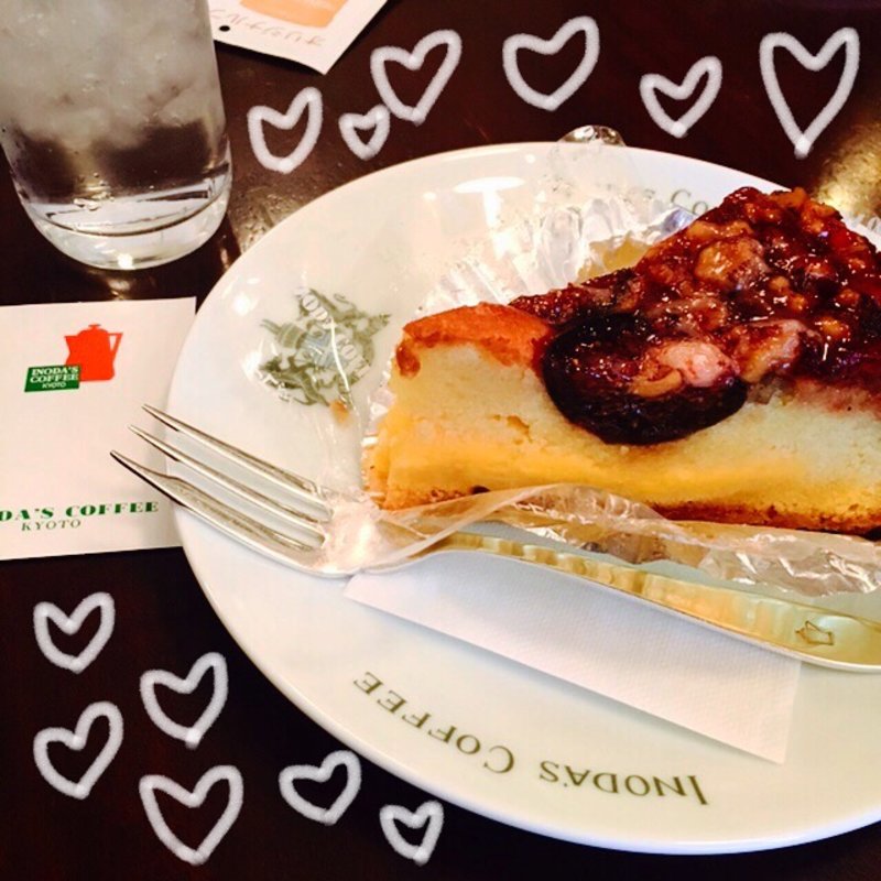 カスタードケーキ(イノダコーヒ　本店)