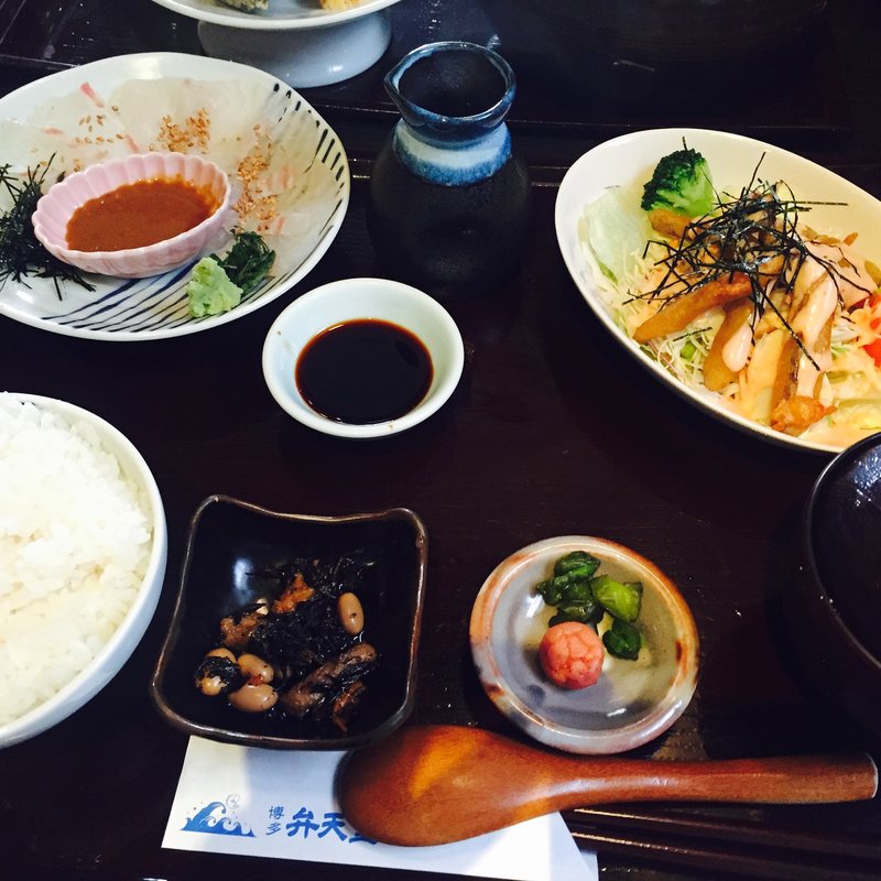 鯛茶漬け(博多　弁天堂)