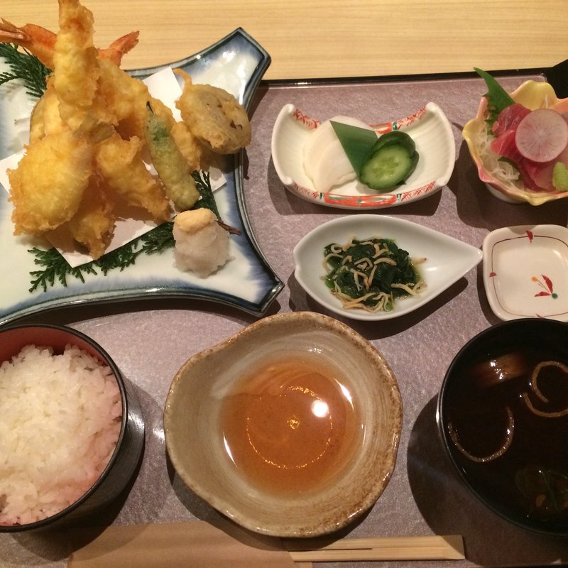 天ぷら御膳(香家 銀座店 )