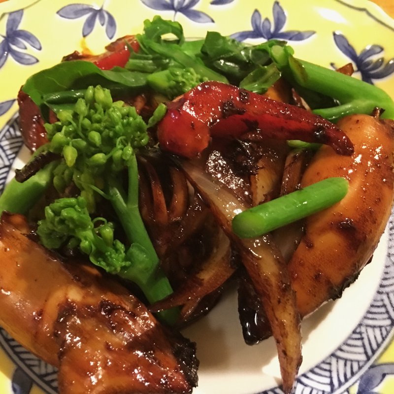 小烏賊のソテー(ナイスユカリ)