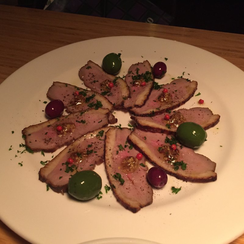 鴨のロースト(ラ・ティーダ)