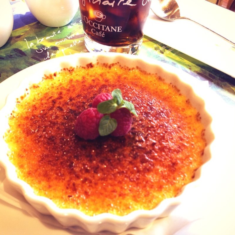 クレームブリュレ(ロクシタンカフェ渋谷店)