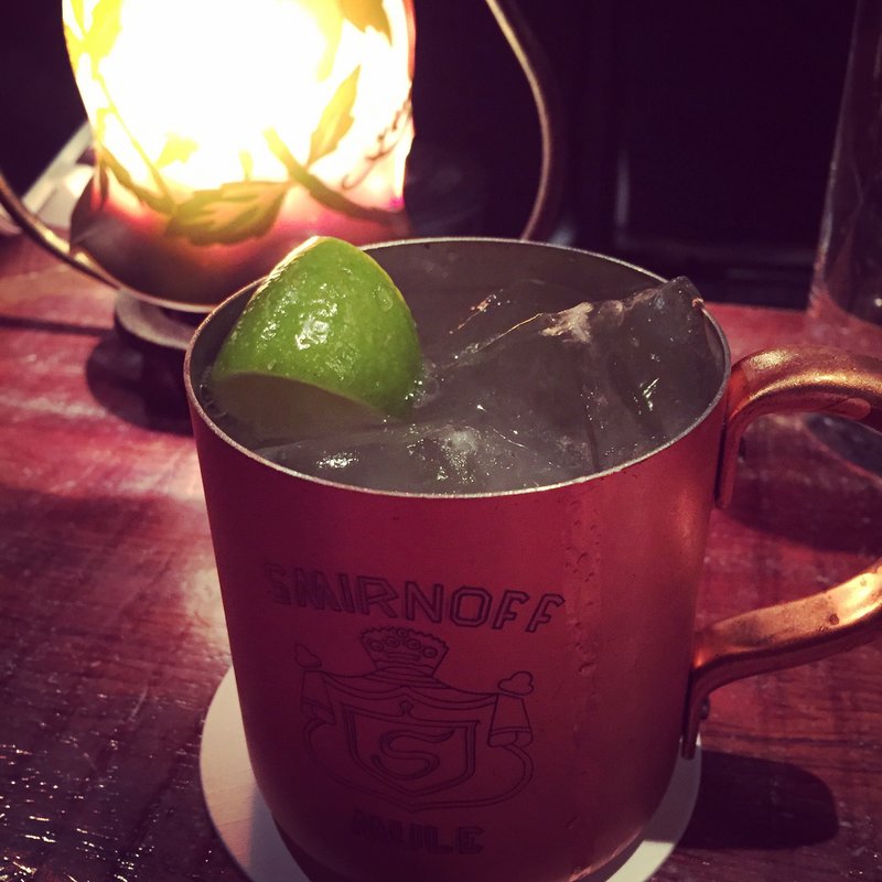 モスコミュール (ジンジャービア使用)(Bar D,jr)