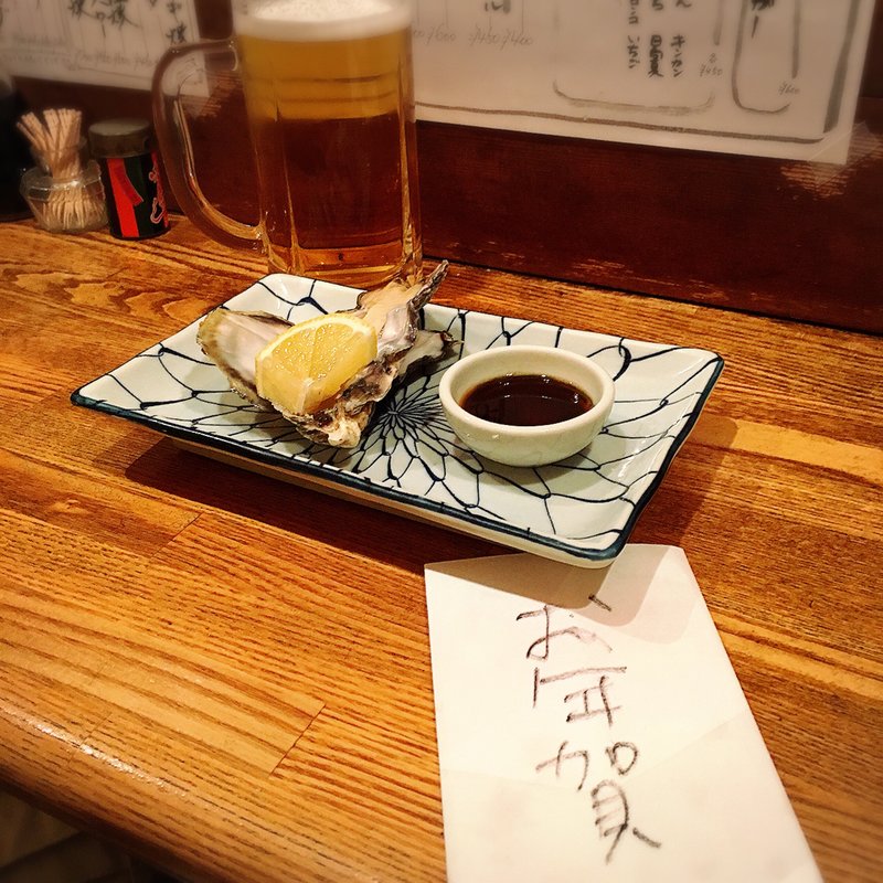 殻付牡蠣(千酔千良 )