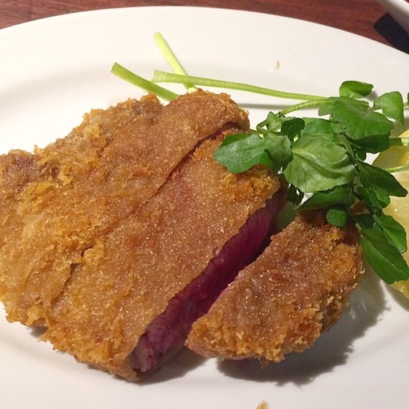 牛カツ(中目黒 肉バル Salt)