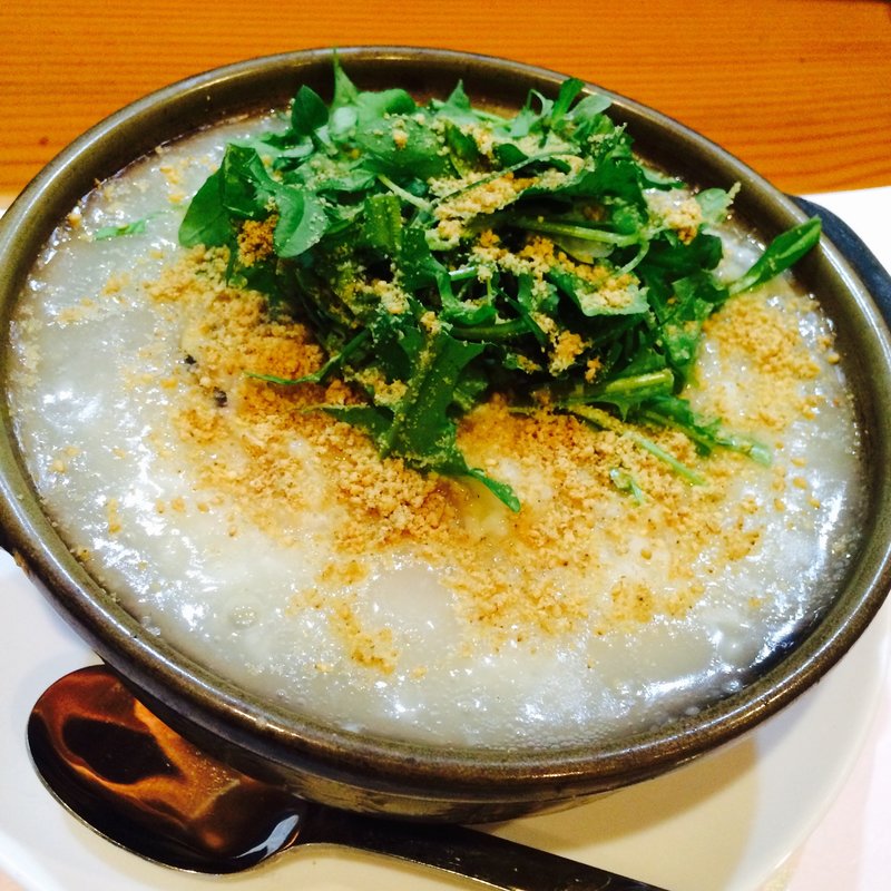 鮑七草粥(塩梅)