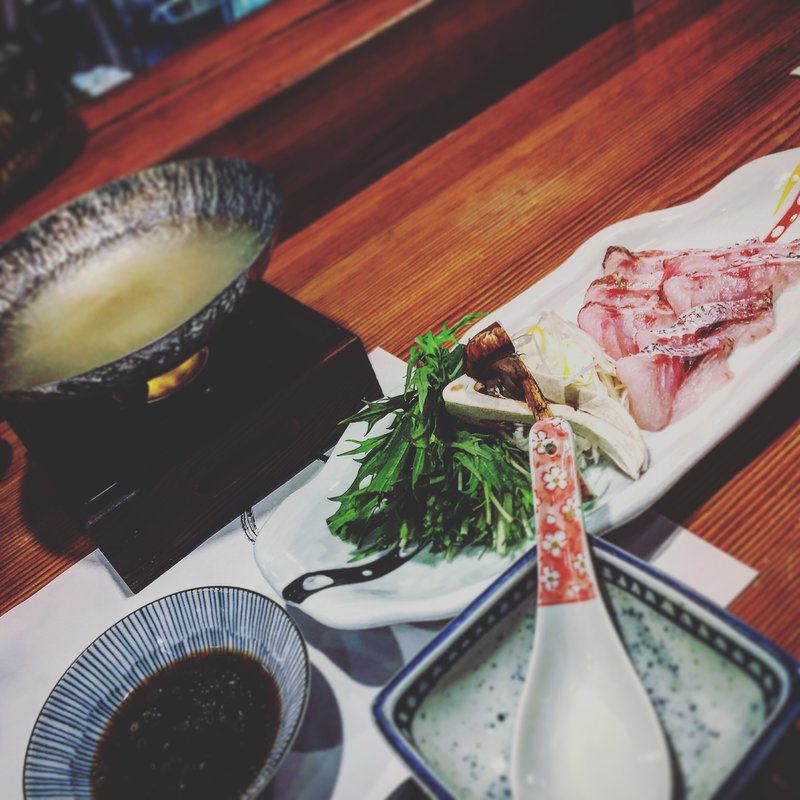 のどぐろしゃぶしゃぶ(割烹 むら井 （かっぽう むらい）)