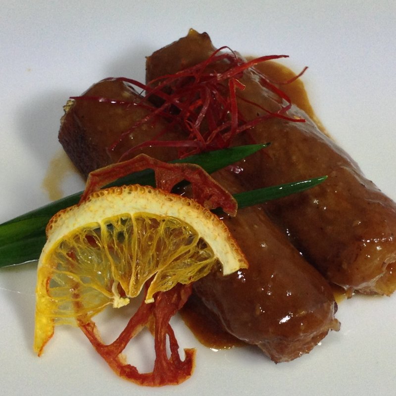 肉巻き(中国飯店 潮夢来)