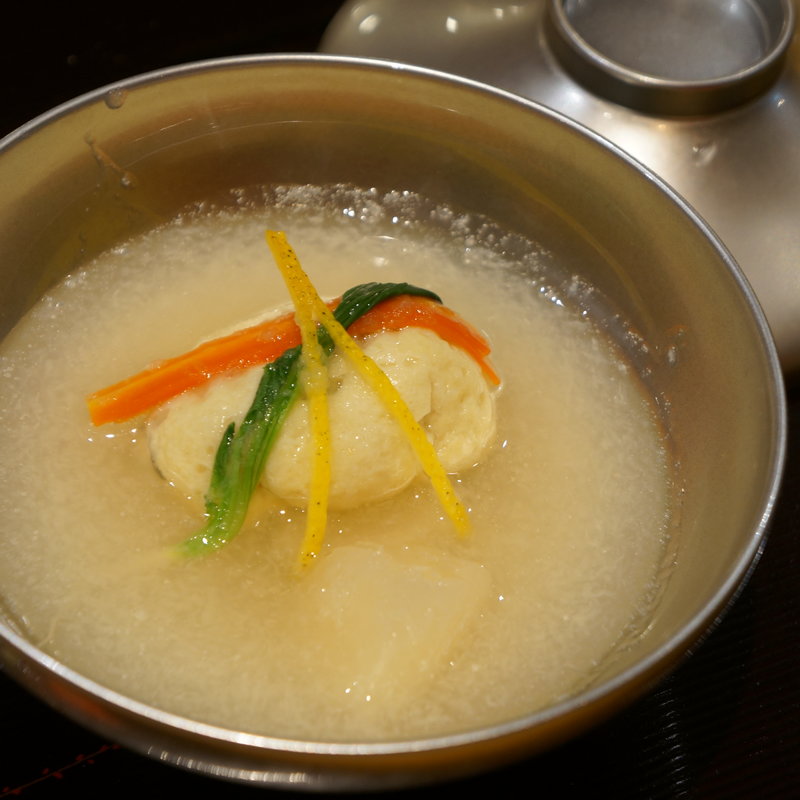 はものみぞれ椀(白金台こばやし)