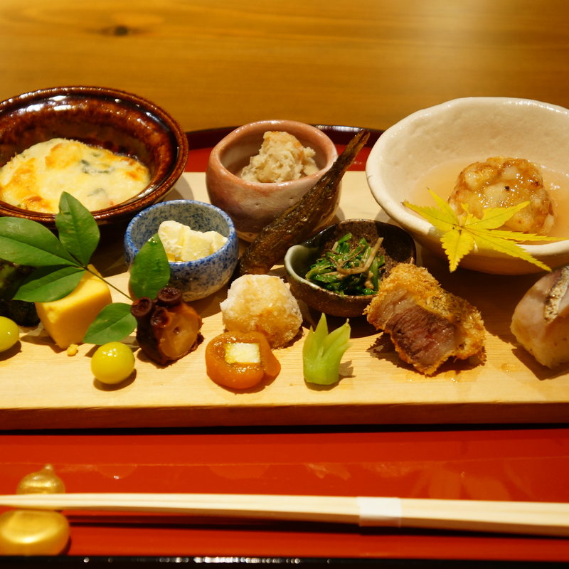 前菜の盛り合わせ(白金台こばやし)