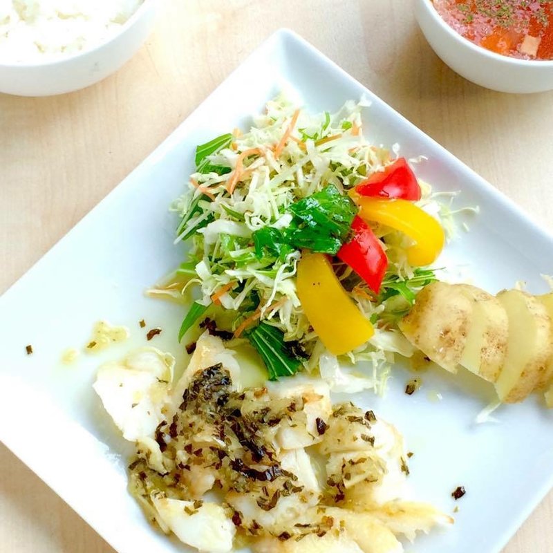 カレイのポワレレモンバジルソース(丘の上 C-flat （シー フラット）)