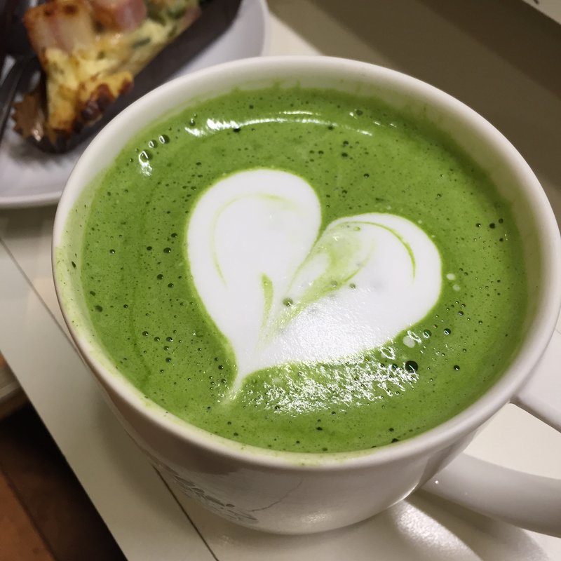 抹茶ティーラテ(スターバックスコーヒー 新丸ビル店)