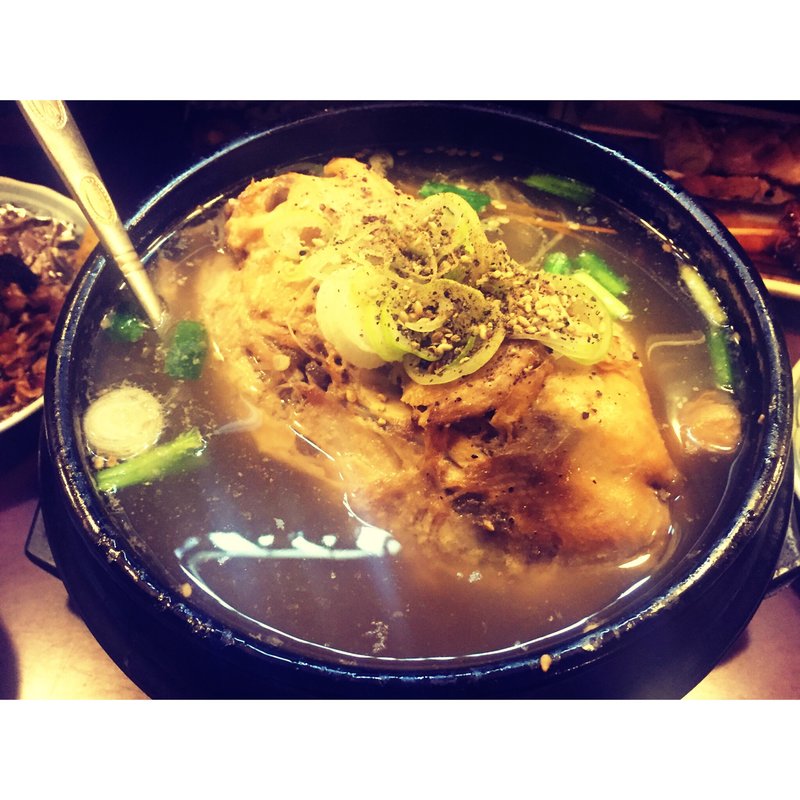 参鶏湯(神楽坂 鳥竹)