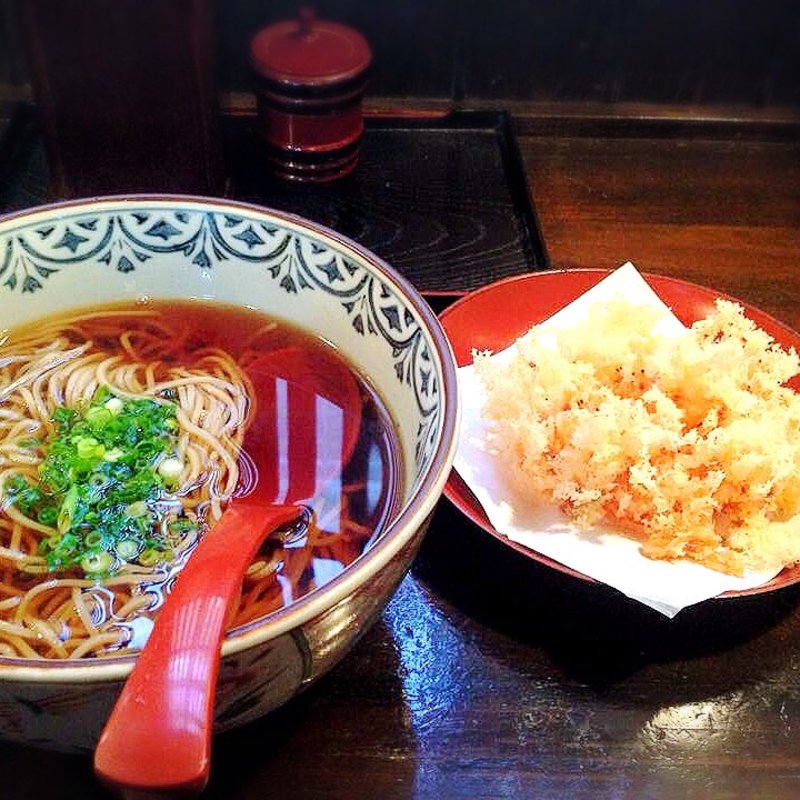 桜えびそば(そば処 鐘庵)