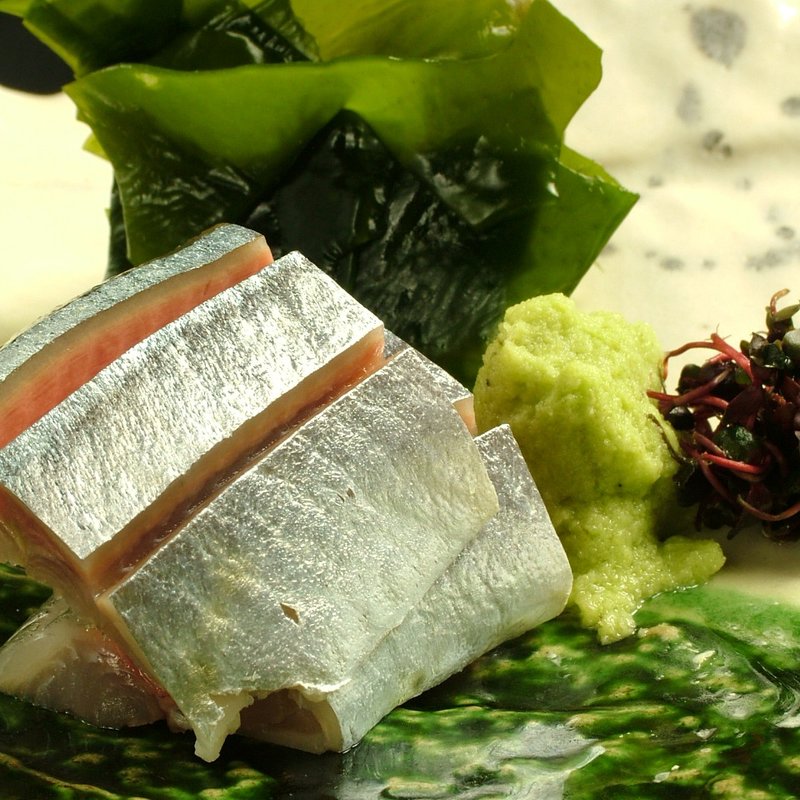 サバの刺身(鮨 みつや)