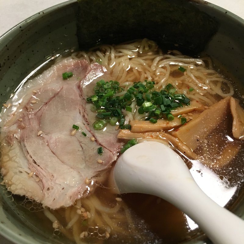 ゆず醤油らーめん(めんてい)