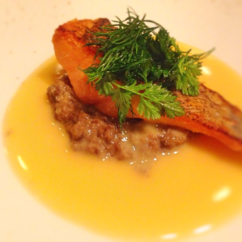 鱒のポアレ(カラペティ・バトゥバ （QUAND　L'APPETIT　VA　TOUT　VA！）)