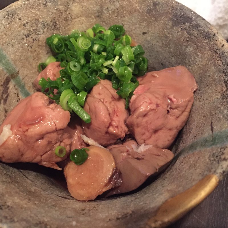 鷄肝のワイン煮(Ｔ2 スミコウテツ （テツ）)