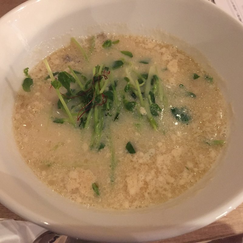 豆苗とキノコのVegan豆乳ラーメン(6BT （シックスビーティー）)
