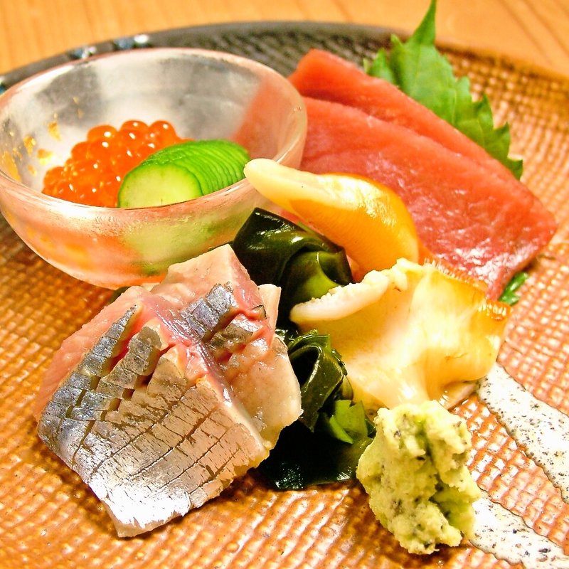 鮮魚の盛り合わせ(鮨 みつや)