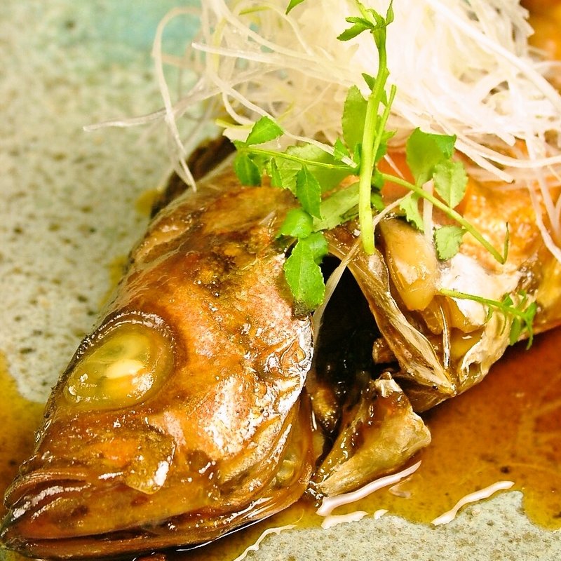 鮮魚の煮つけ(鮨 みつや)