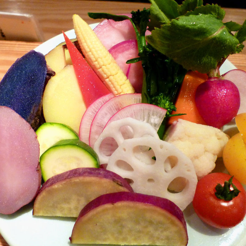温野菜盛り(CHIKAPPA 銀座)