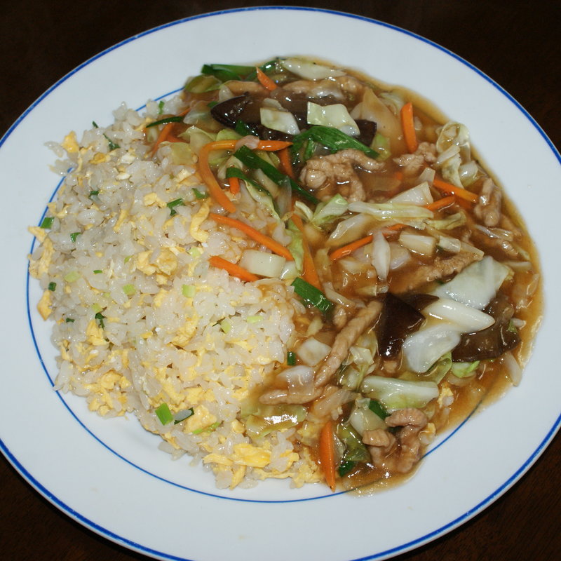あんかけ炒飯(中国台風)
