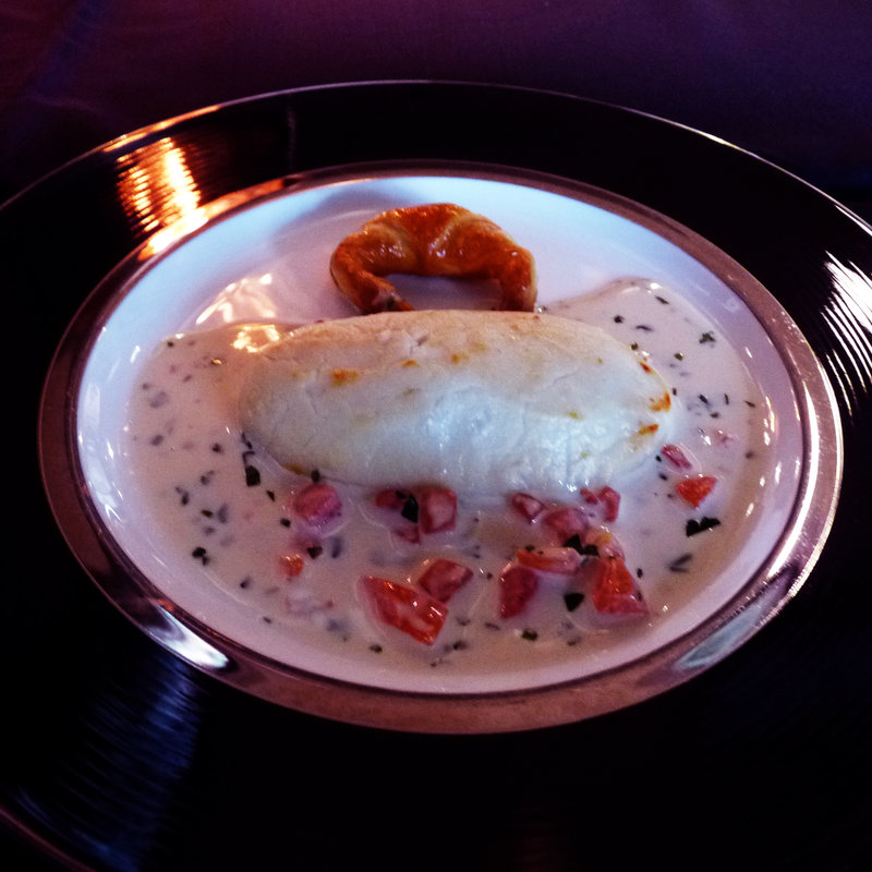 秋鮭スフレ(タワーレストラン　ヨコハマ （THE TOWER RESTAURANT YOKOHAMA）)