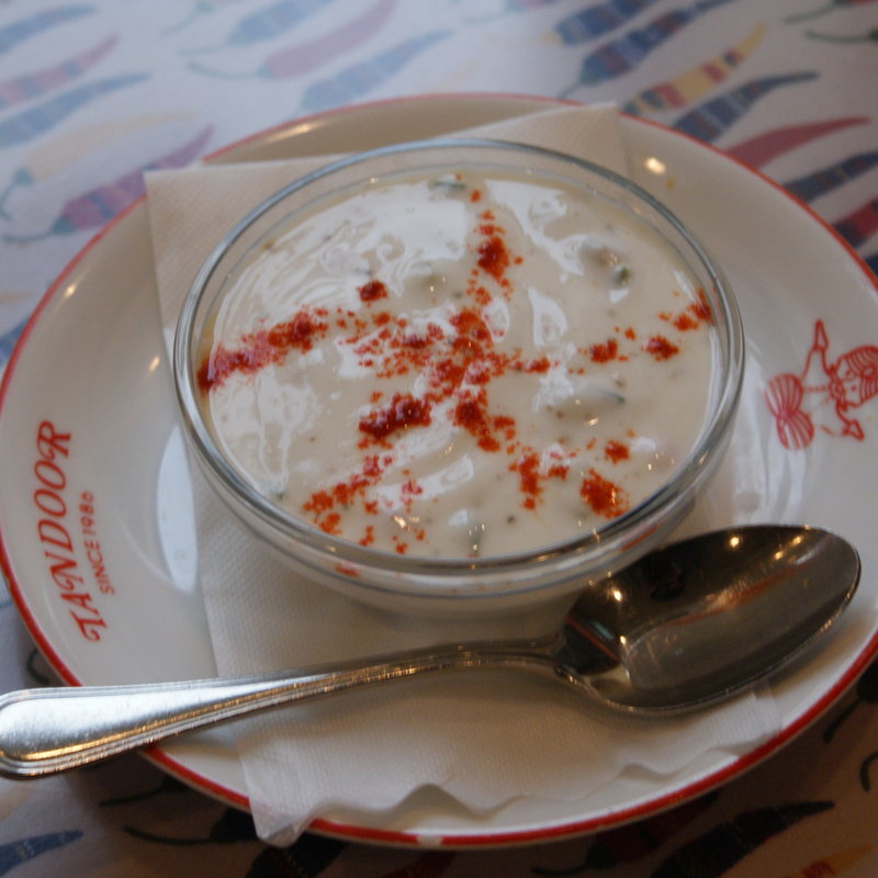 クリームヨーグルト(TANDOOR 恵比寿駅前店)