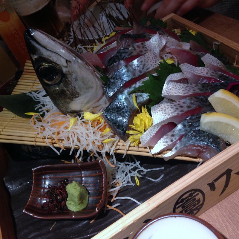 清水さばのお刺身(土佐清水ワールド )