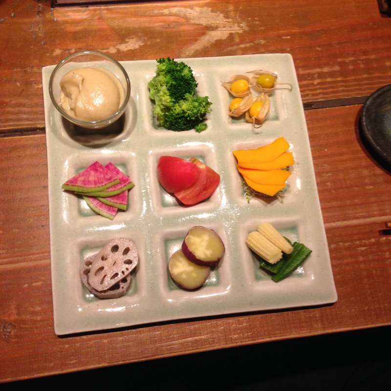 前菜盛り合わせ(Vegetable Dining 畑舎 （はたけや）)
