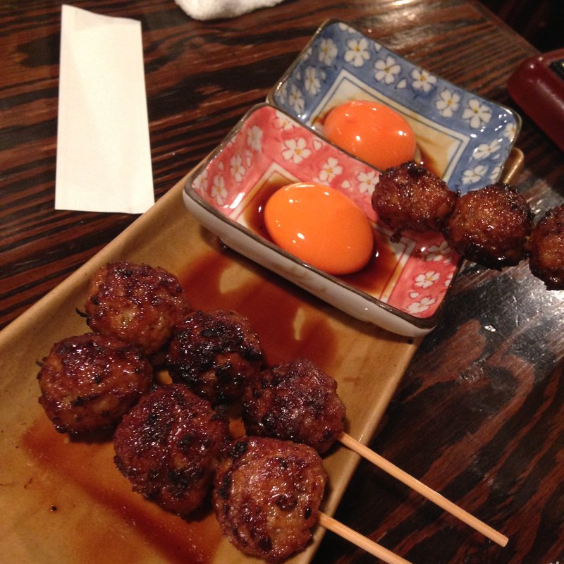 月見つくね(串ぼうず 新長田店)