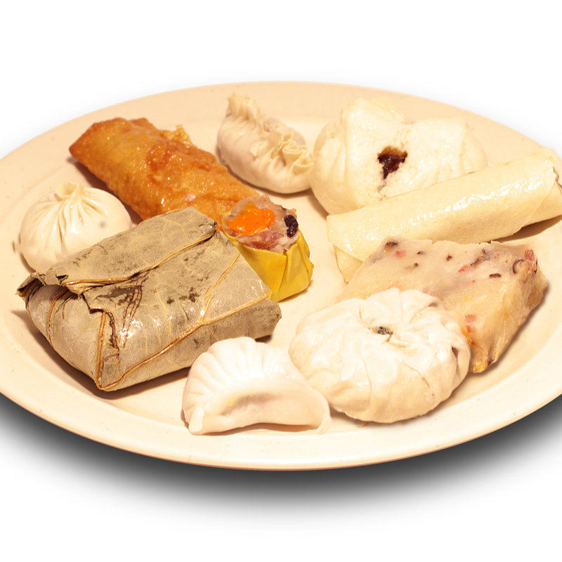 蒸しの盛り合わせ(台南茶寮)