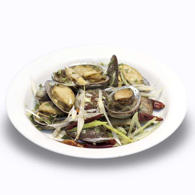 アワビ蒸し(台南茶寮)