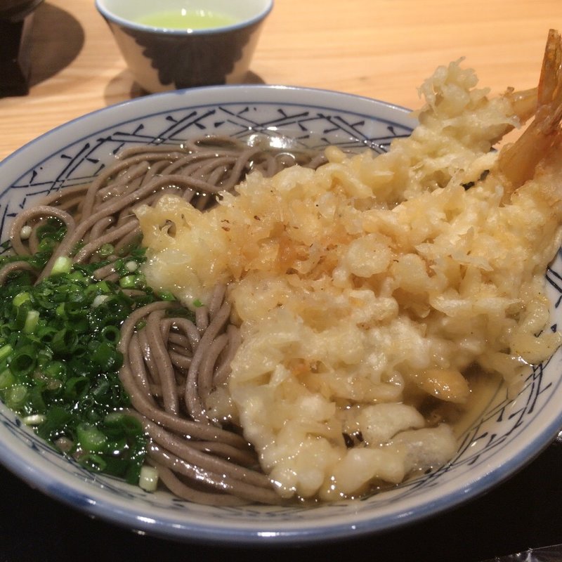 えび天そば(そば茶屋吹上庵)