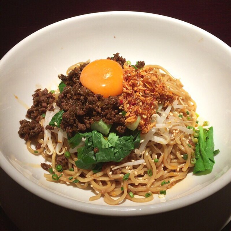 本場汁なし担々麺(過門香 銀座店)