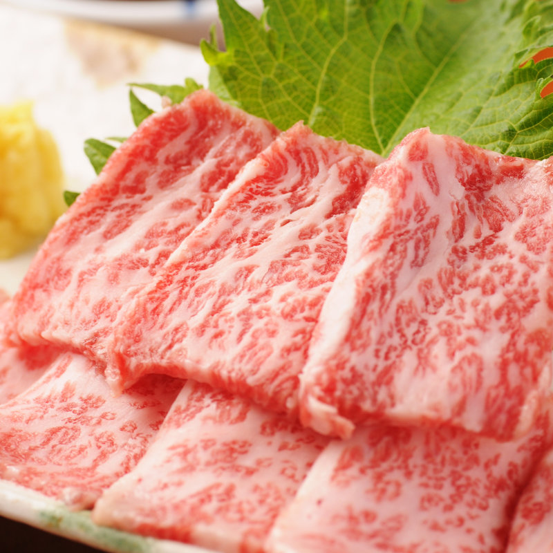 馬肉の赤身刺し(鳥亭)