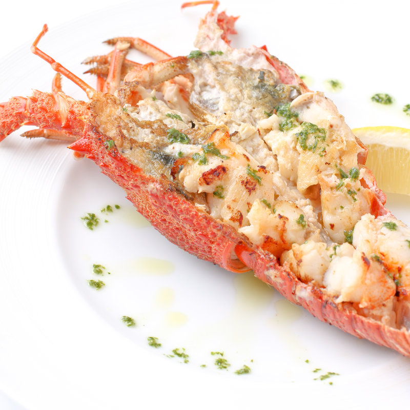 伊勢海老のグリル(西麻布 鉄板焼 獅子丸/Lounge 440)