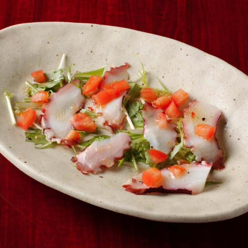 タコのカルパッチョ(よっくん家)